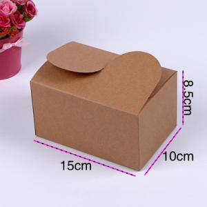 Friendly Custom printing folding gift box food packaging kraft paper Cupcake boxes cake boxes in bulk