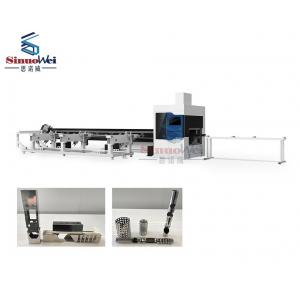 ± 0.1mm Accuracy Laser Pipe Cutting Machine Tube ≤ 10000mm Length Cnc Laser Pipe Cutter