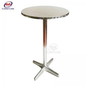 China Cocktail Round Backless Bar Stool Chair Outdoor 4ft Tall supplier