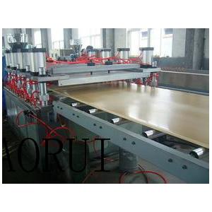 Exhibition Board WPC Extruder Wood Plastic Composite Extrusion Line