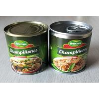 China 184G Canned Champignon Mushroom Canned Fresh Mushrooms Slices / Pieces And Stems on sale