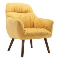 China China Furniture Wholesale Price Wood Frames Armchair Modern Fabric Leisure Chair Solid Wood Legs Accent Chair Furniture on sale