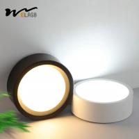 China 3500K LED Surface Mounted Downlight Cylindrical Surface Mount Led Ceiling Lights on sale