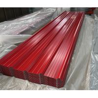 China RAL3005 Red Wine AZ150 G550 Corrugated Metal Cladding Sheets Roof Panels on sale