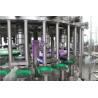 18 Head Automatic Juice Filling Machine Customized For Glass Bottles