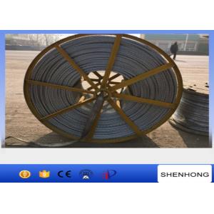 Braided 24MM Galvanized Non Rotating Wire Rope 12 Strands 375KN Breaking Load