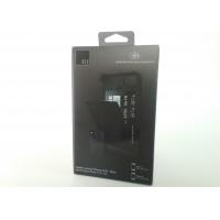 Custom Blister Plastic Drawer Packaging,Black PVC with Spot UV Packaging Boxes