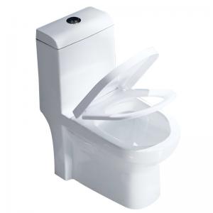 China Ada Compliant Dual Flush Toilet Seat 1 Piece 1.28gpf/4.8lpf supplier