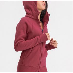 Zip Up Hoodie 320gsm Sports Track Jackets Women Track Suits