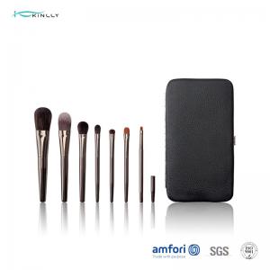 China 7pcs Synthetic Hair Makeup Brushes with Iron Cosmetic Case Packing supplier