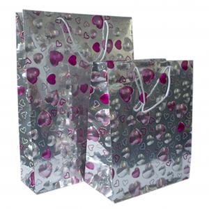 200gsm Recycled Paper Gift Bags Shopping Paper Bags With Rope Handle