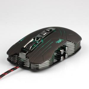 China Computrt parts Wireless Mouse/PC Mouse G5 Full Speed Photoelectric braided Wired Gaming Mouse With 3200DPI 9 Keys black supplier