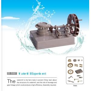 China Water Mill Electronic Components DIY Educational plastic Toys Science Educational Kits supplier