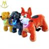 Hansel mechanical animals for mall and ride on toy walking animals from china