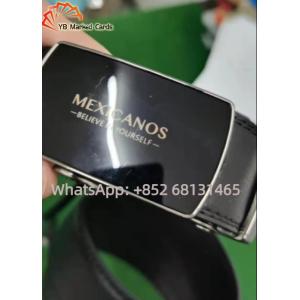 China Automatically Spy Cheating Device Concealment Leather Belt Poker Hand Analyzer supplier