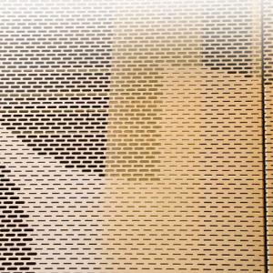 1.5mm - 3mm Perforated Aluminum Decorative Wall Panel Chemical Resistance