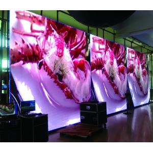 China P4.81 outdoor led screen rental cabinets IP65 6500cd brightness Natiosnstar diodes supplier