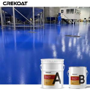 China Versatile Water Based Epoxy Floor Coating For Concrete Tiles Substrates Anti Microbial supplier