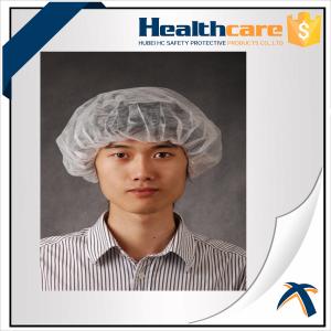 China OEM Clip Disposable Head Cap Dustproof , Surgical Operating Room Scrub Hats  supplier