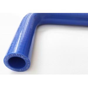 China High Temperature Silicone Radiator Hose Cloth Reinforced Wrapping Blue Shiny Smooth Surface supplier