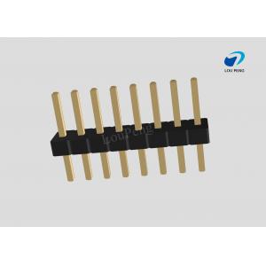 China Pin Header 1x08pin 1.27mm pitch vertical supplier