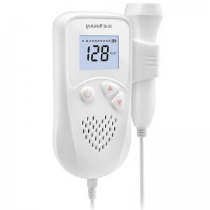 China 210bpm Fetal Heart Rate Monitors , Baby Heart Beat Rate Monitor Fetal Doppler Portable Doppler supplier