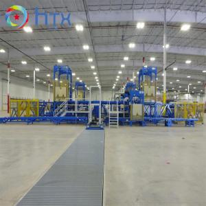 China Automatic Concrete Fence Panel Production Line Wet Cast Machinery supplier