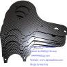 China fibra de carbono fibra de carbono fibra de grafito fibra de carbono reforzada con polímero CFRP mecanizado a medida cnc torneado piezas de plástico productos a medida China fabricante China fábrica China productor wholesale