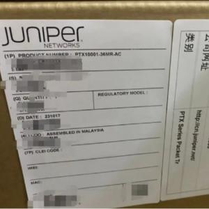 10/100/1000/100000/400000Mbps Transmission Rate Juniper PTX10001-36MR-AC And Stock