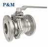 China 4'' 150LB CF8M 2-PC ball valve made in China wholesale
