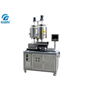 Newly Designed 10 Nozzles Lipstick Hot Filling Machine with 2 Tanks