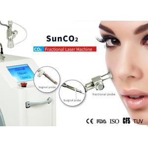 China Hospital CO2 Fractional Laser Machine Three Handles For Sun Damage Recovery supplier