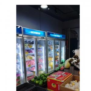 China 220V Fruit And Vegetable Display Refrigerator Cooler Customized Service supplier