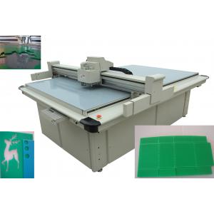 China Time Savings Box Cutting Machine Equipped With Servo Motor Oscillating Knife supplier