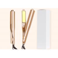 China 2 In 1 Curling Iron And Anion Hair Straightener LED Dual Ceramic Titanium Plate on sale