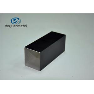 China T4 Alloy 6063 6061 extruded aluminum square tube With ISO9001 Certificated supplier