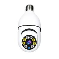 China 360 Degree Color Night Vision Wireless Wifi Light Bulb Camera Home Security CCTV Camera on sale