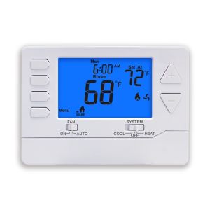 China Wired Room Temperature heating thermostat Convenient Non-programmable with Temperature Control Ranges 44°F 90°F 7°C 32°C wholesale