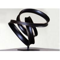 China Indoor Ribbon Bronze Lawn Statues , Abstract Bronze Sculptures WS-C038 on sale