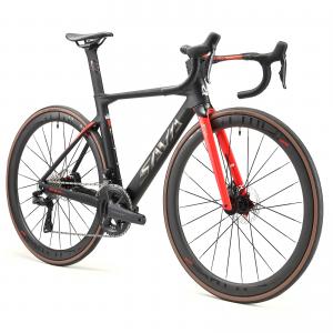 China SAVA Electronic Shifting Carbon Road Bike Full Carbon Bicycle Shimano R8170 Groupset 2 supplier