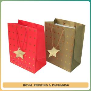 customize colorful paper gift bag printing