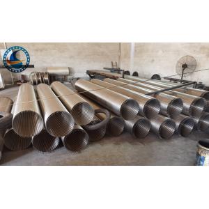 China Long Lifetime Stainless Steel Slot 30 Johnson Type Oil Well Screen supplier