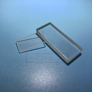 China Rectangle Shape Silica Fused Quartz Plate Double Side Polished DSP GS1 GS2 GS3 Grade supplier