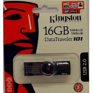 Kingston 16 GB Data Traveler 101 USB Pen Flash Drive/free shipping