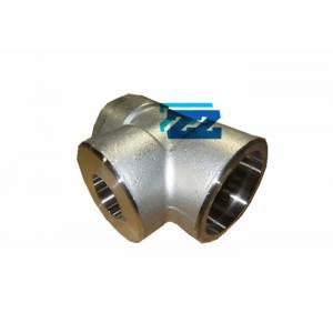 China 2  X 1  3000 # Forged Steel Pipe Fittings , ASTM A350 LF2 Socket Weld Reducing Tee supplier
