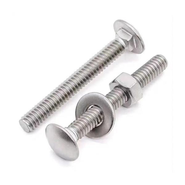 China Thread Pitch 1.0mm Countersunk Carriage Bolts with 100pcs/box wholesale