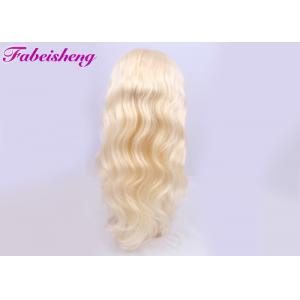 China Brazilian Full Virgin Glueless Lace Front Human Hair Wigs Body Wave supplier