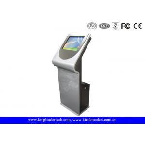 China Modern Information Touch Screen Kiosk 19 Inch With SAW Touch Screen supplier