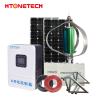 China Htonetech Panel solar mono 450watt Proveedores Equipo de energía eólica China Sistema de energía eólica solar híbrida wholesale