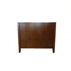 MDF Board Cherry Wood Dresser With Hidden Jewelry Drawers , Full Extension